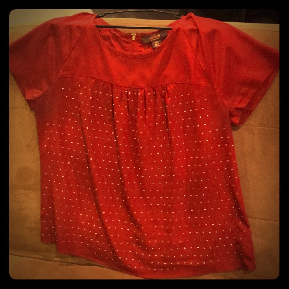 Burnt Orange Top.